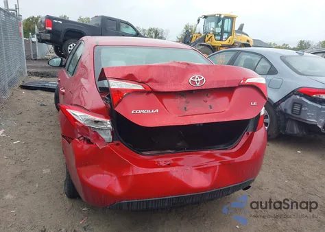 2014 Toyota Corolla Le from USA, damaged, VIN 2T1BURHE4EC073161